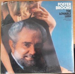 FOSTER BROOKS - THE LOVABLE LUSH - DÖNEM BASKISI PLAK SIFIR
