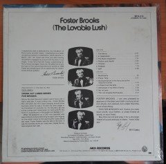 FOSTER BROOKS - THE LOVABLE LUSH - DÖNEM BASKISI PLAK SIFIR