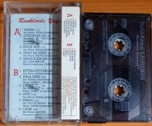 METİN-KEMAL KAHRAMAN - RENKLERDE YAŞAMAK (1995) - KASET 2.EL