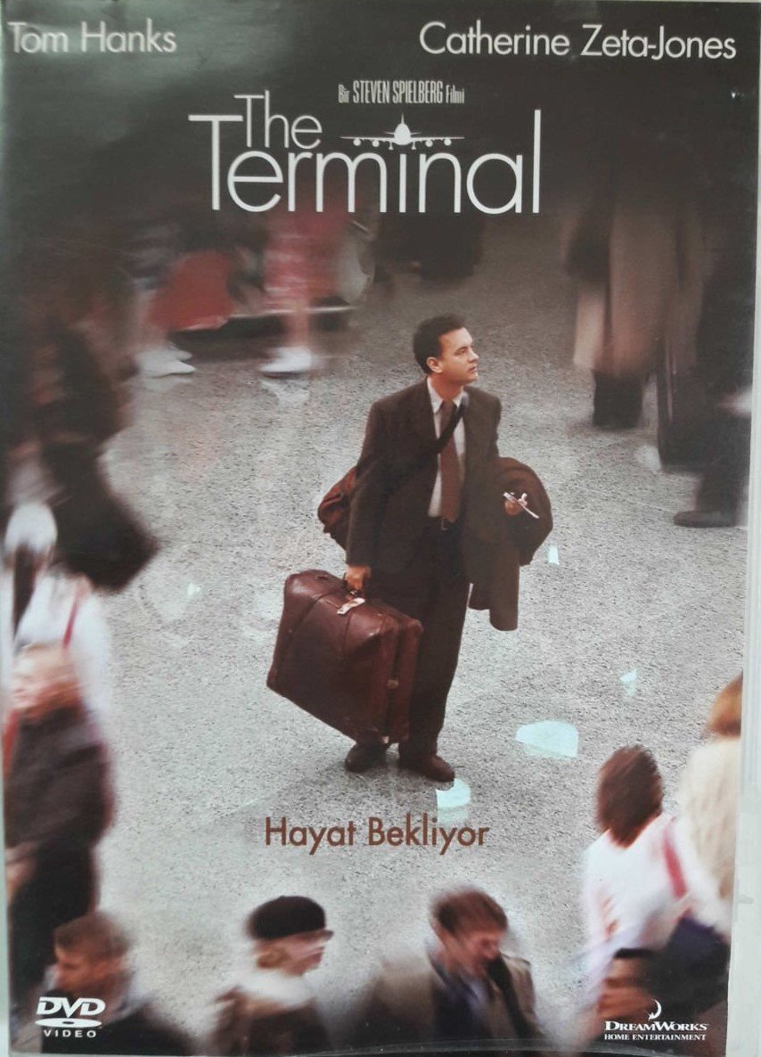 The TERMINAL - TOM HANKS - CATHERINE ZETA-JONES - STEVEN SPIELBERG - DVD 2.EL