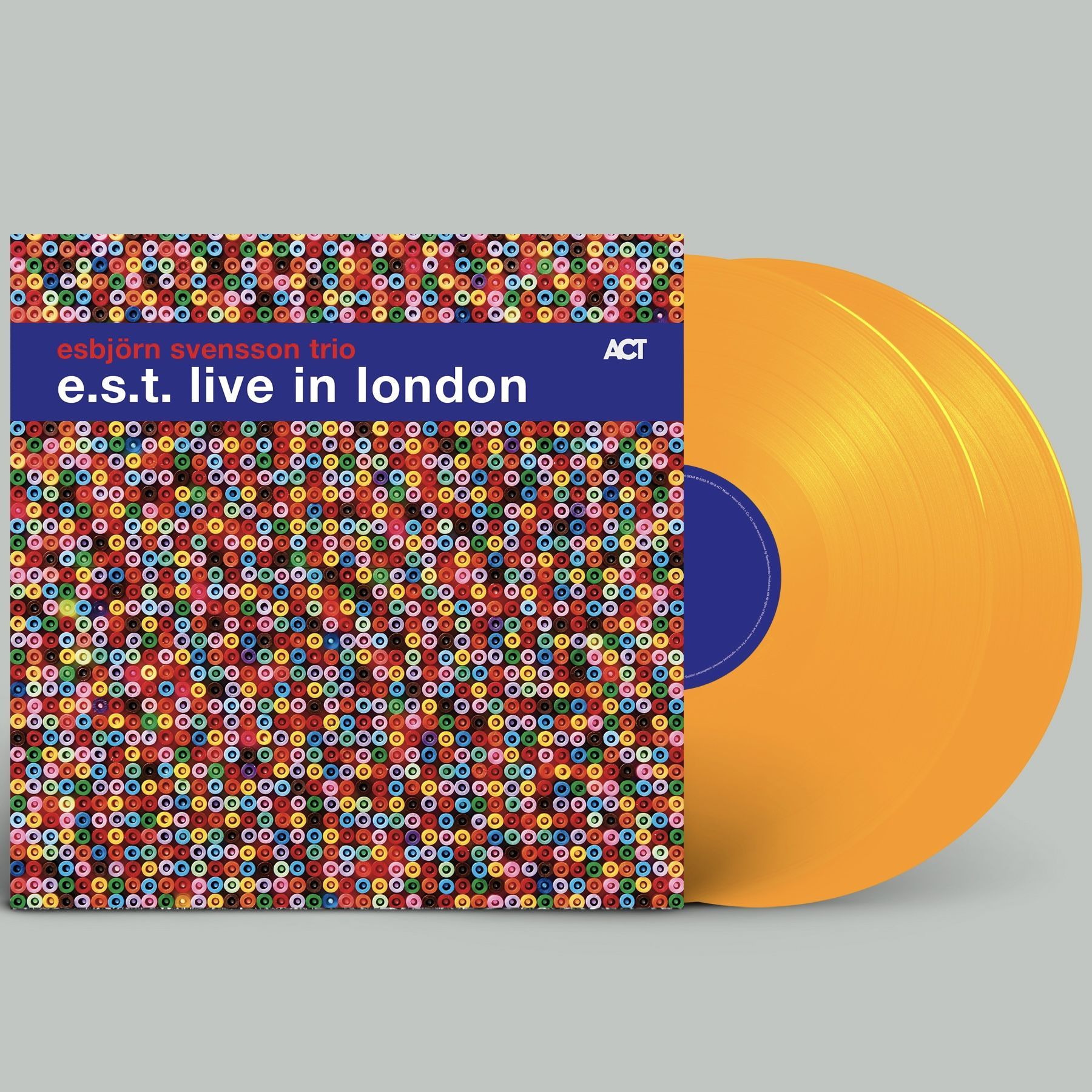 ESBJÖRN SVENSSON TRIO E.S.T. – LIVE IN LONDON (2018) - 2LP ACT MUSIC 2023 EDITION COLOURED VINYL SIFIR PLAK