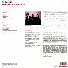SHALOSH - ONWARDS AND UPWARDS (2019) - LP 180GR ACT MUSIC SIFIR PLAK