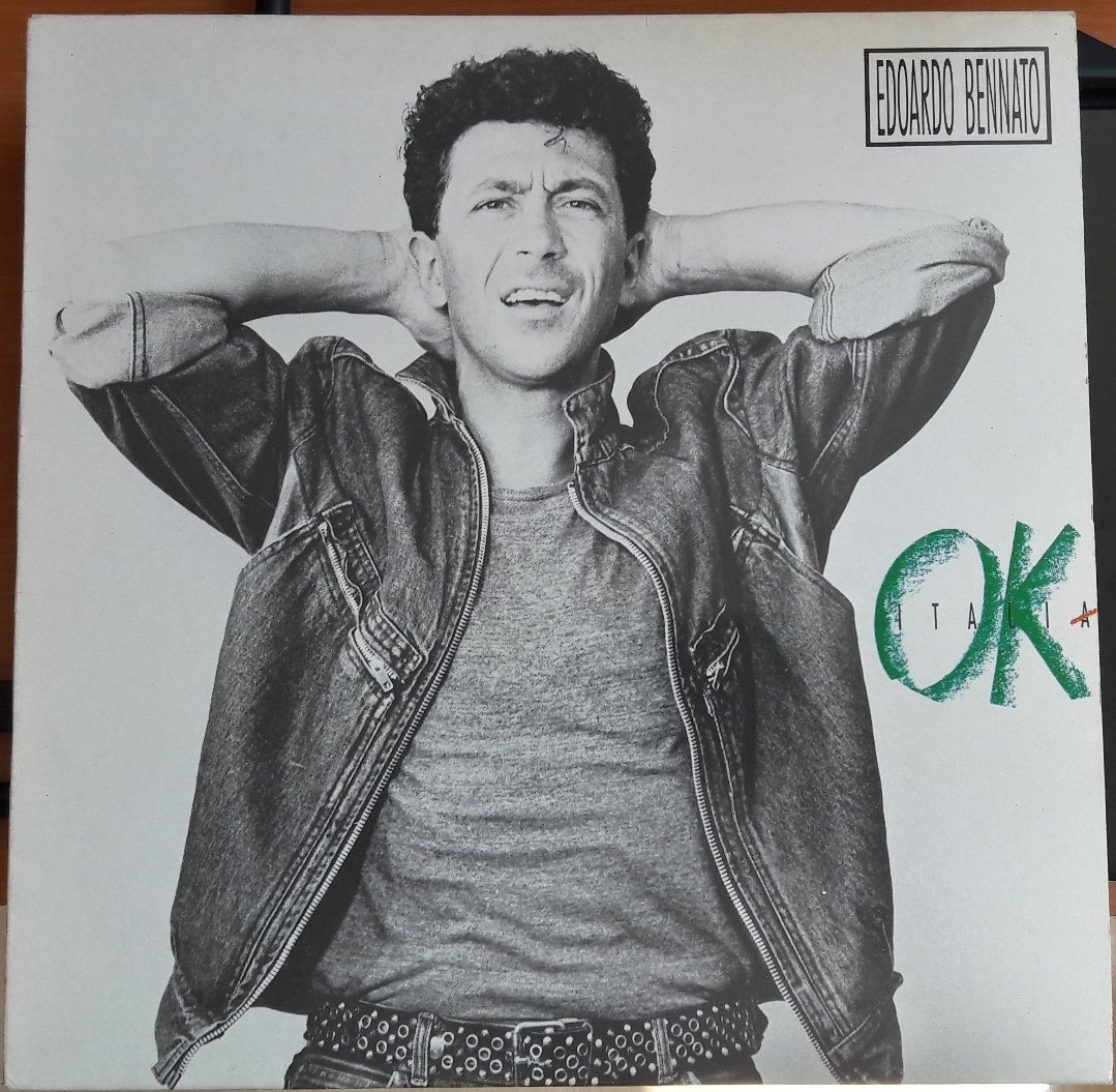 EDOARDO BENNATO - OK ITALIA (1987) - PLAK 2.EL