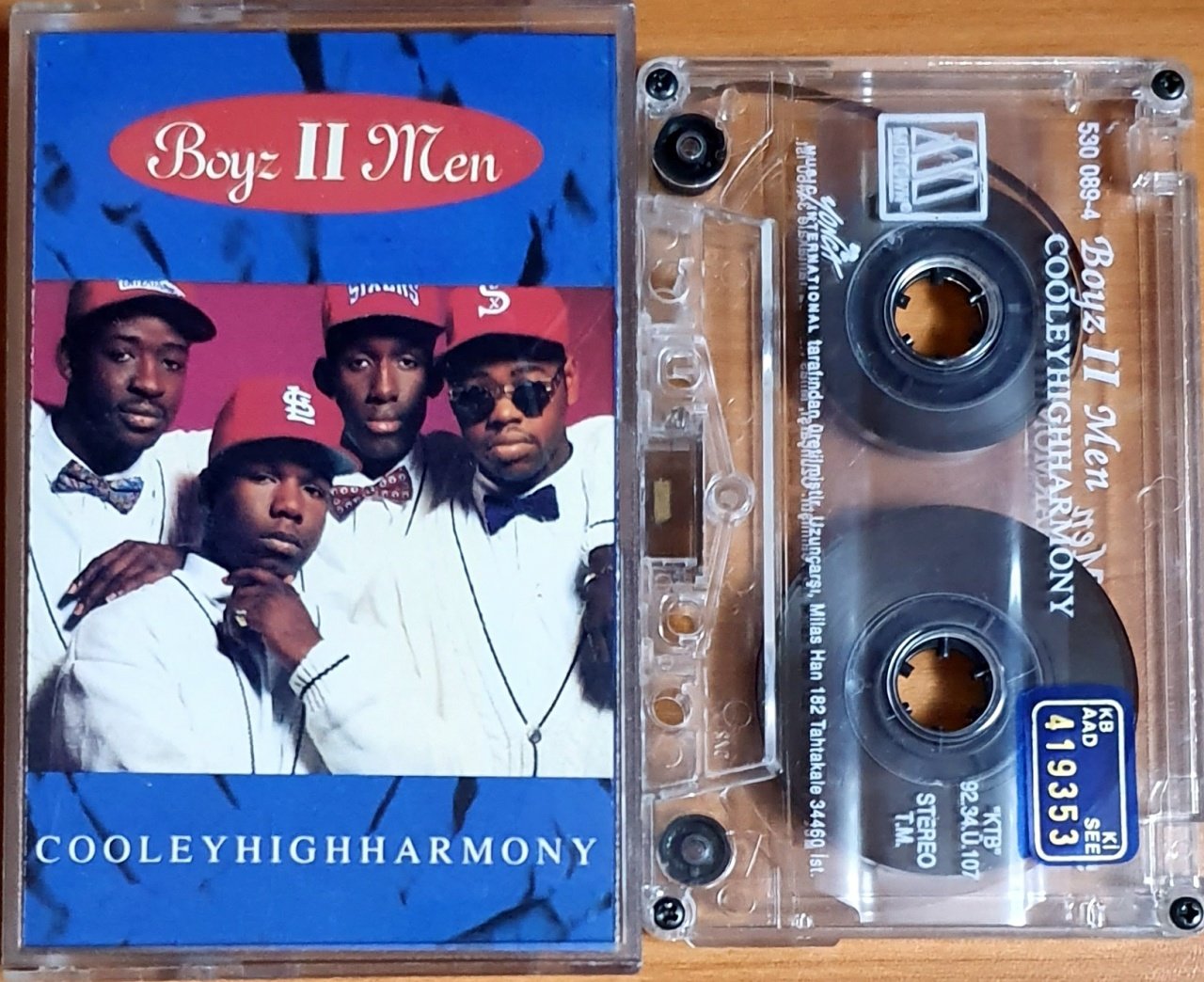 BOYZ II MEN - COOLEYHIGHHARMONY (1992) - KASET 2.EL