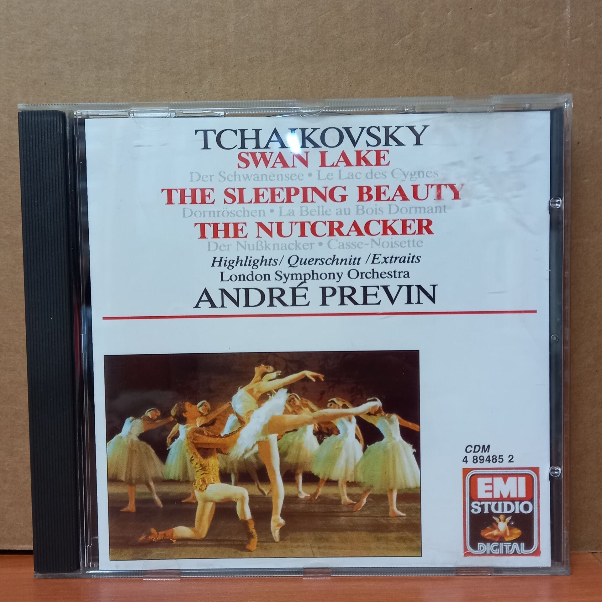 TCHAIKOWSKY - SWAN LAKE, THE SLEEPING BEAUTY, THE NUTCRACKER / LONDON SYMPHONY ORCHESTRA / ANDRE PREVIN (1997) - CD 2.EL