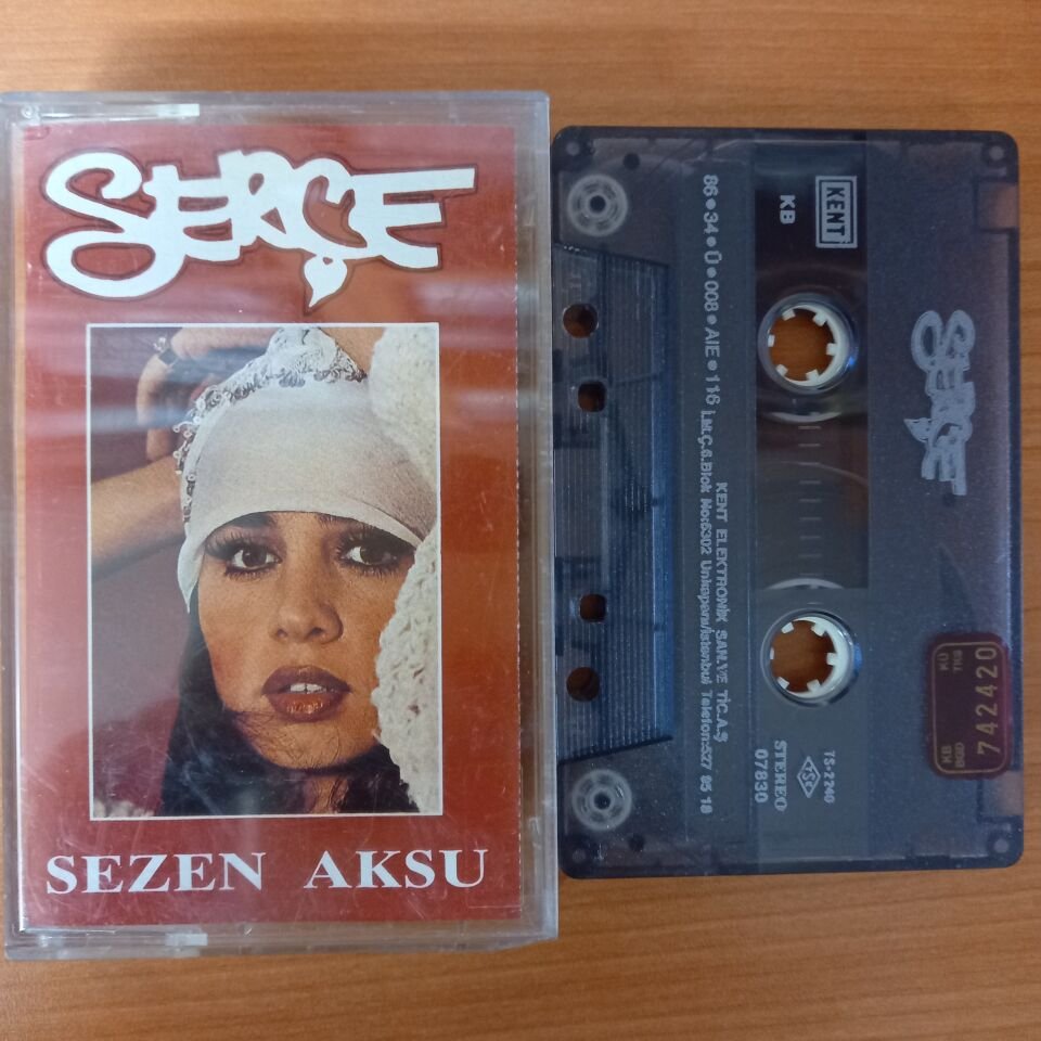SEZEN AKSU - SERÇE (1986) - KASET 2.EL