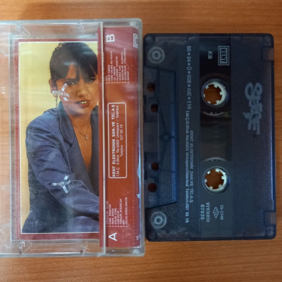 SEZEN AKSU - SERÇE (1986) - KASET 2.EL