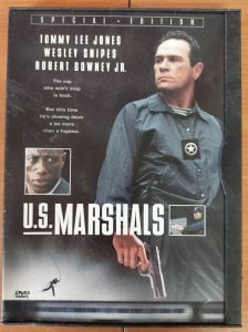 U.S. MARSHALS - TOMMY LEE JONES - WESLEY SNIPES - SNAPCASE DVD 2.EL