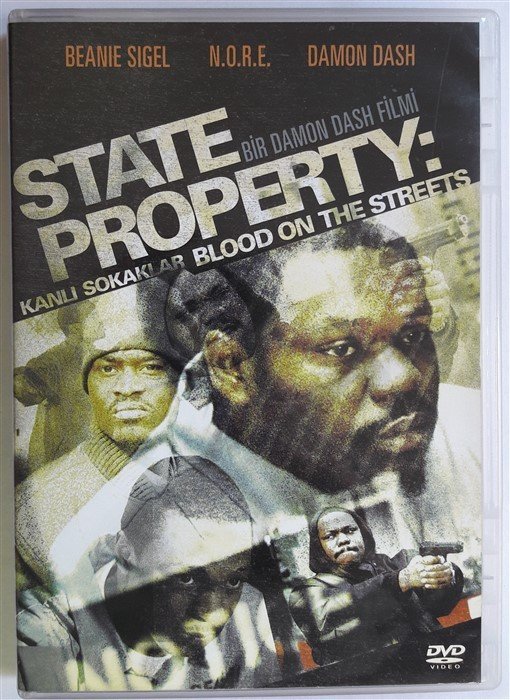 STATE PROPERTY: BLOOD ON THE STREETS - KANLI SOKAKLAR - BEANIE SIGEL - DAMON DASH - DVD 2.EL