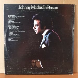 JOHNNY MATHIS - IN PERSON / RECORDED LIVE AT LAS VEGAS (1972) - 2LP 2.EL PLAK