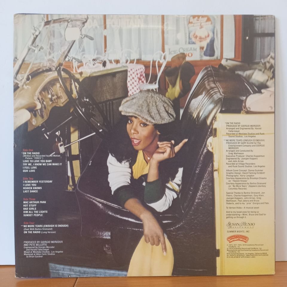 DONNA SUMMER – ON THE RADIO / GREATEST HITS VOLUMES I & II (1979) - LP 2.EL PLAK