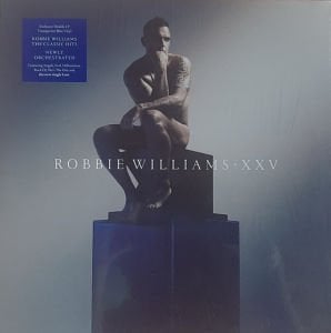 ROBBIE WILLIAMS - XXV / CLASSIC HITS NEWLY ORCHESTRATED (2022) - 2LP TRANSPARENT BLUE VINYL SIFIR PLAK