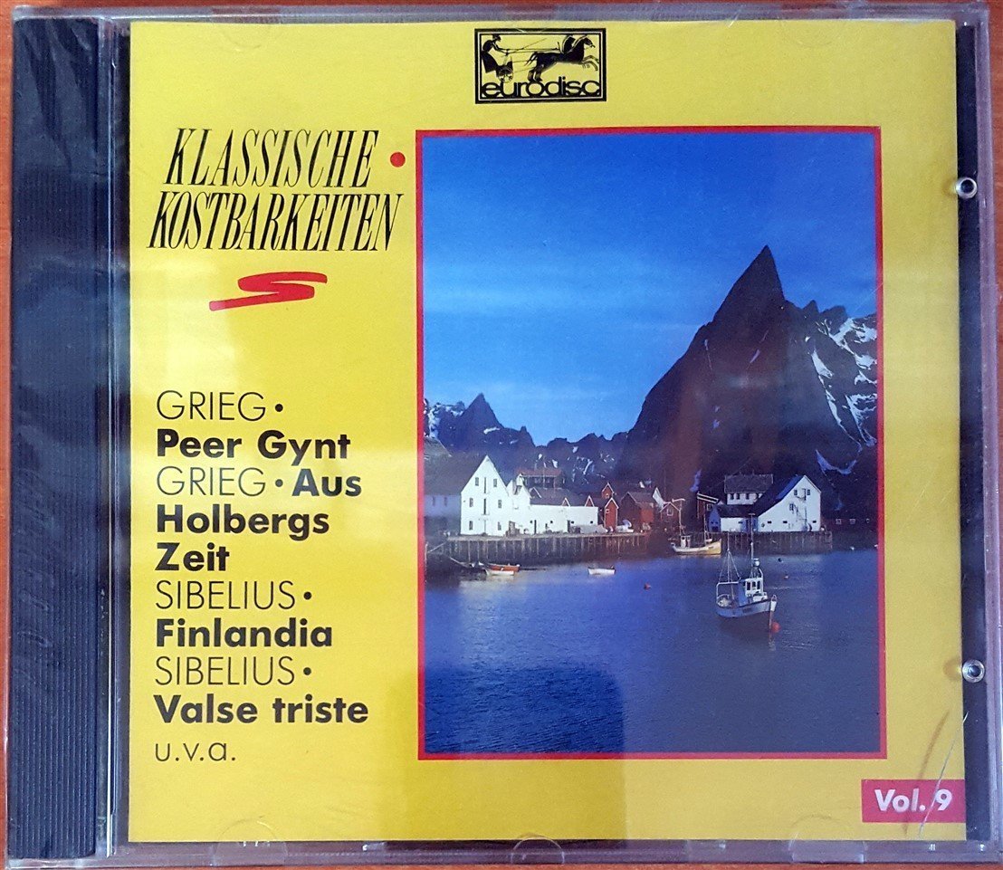 KLASSISCHE KOSTBARKEITEN VOL. 9 / GRIEG, SIBELIUS (1990) EURODISC CD SIFIR