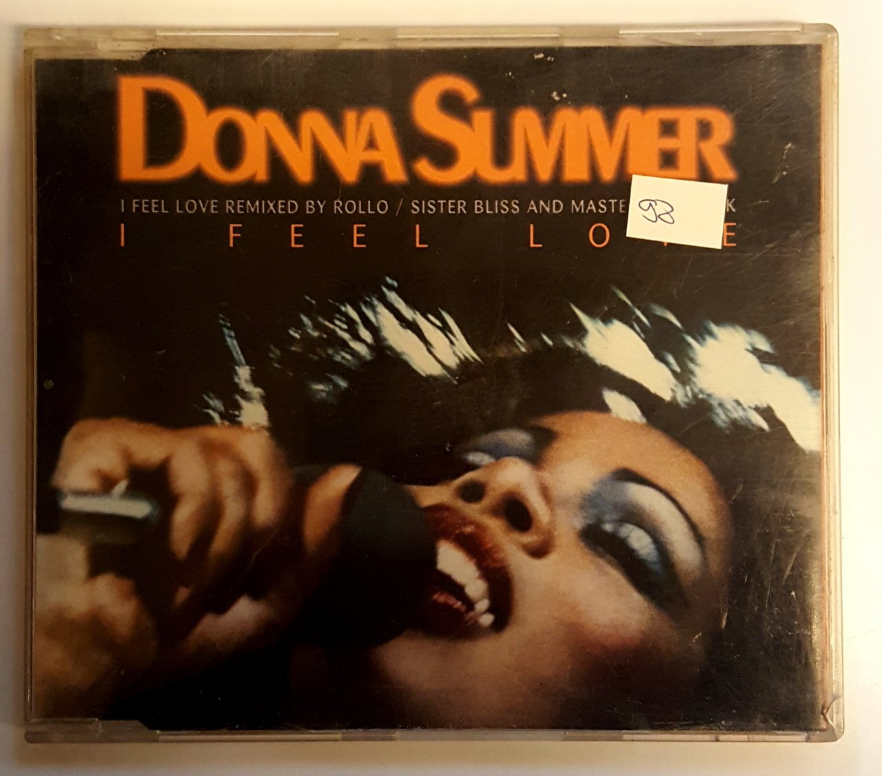 DONNA SUMMER - I FEEL LOVE (ROOLO & SISTER BLISS REMIX) 1995 - CD SINGLE 2.EL