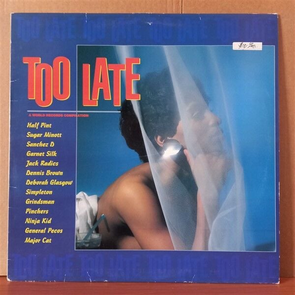 TOO LATE / HALF PINT, SUGAR MINOTT, SNACHEZ D, GARNET SILK, JACK RADICS, DENNIS BROWN, SIMPLETON (1992) - LP 2.EL PLAK