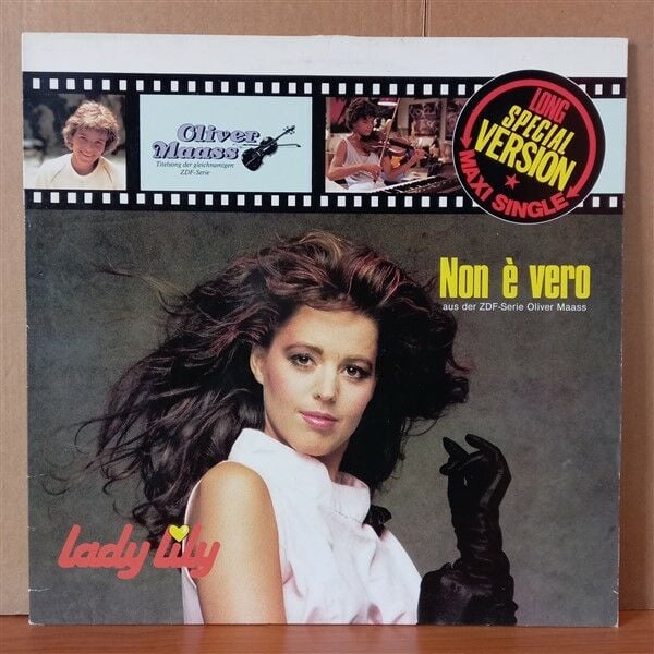 LADY LILY – NON E VERO [LONG SPECIAL VERSION] (1995) - 12'' 45RPM MAXI SINGLE 2.EL PLAK
