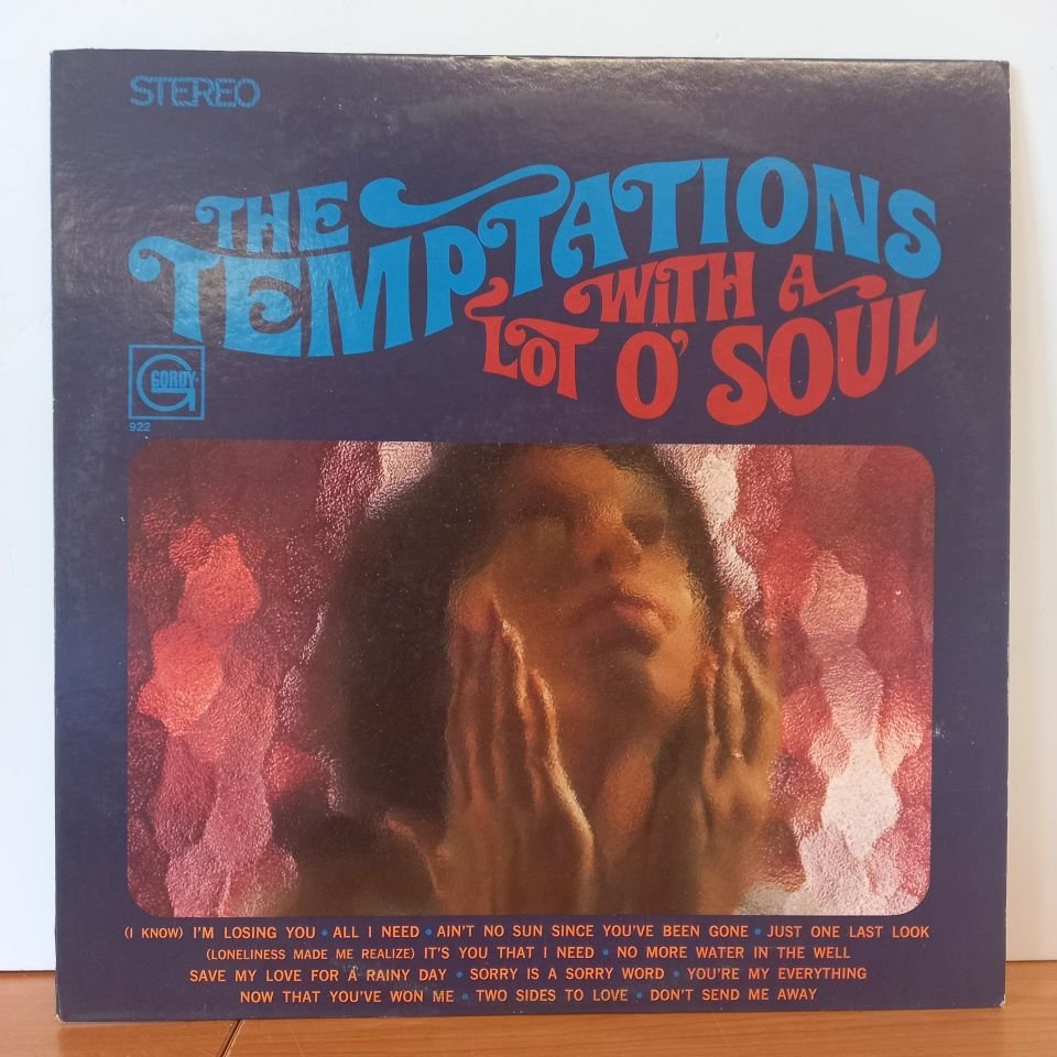THE TEMPTATIONS – WITH A LOT O' SOUL (1967) - LP 2.EL PLAK