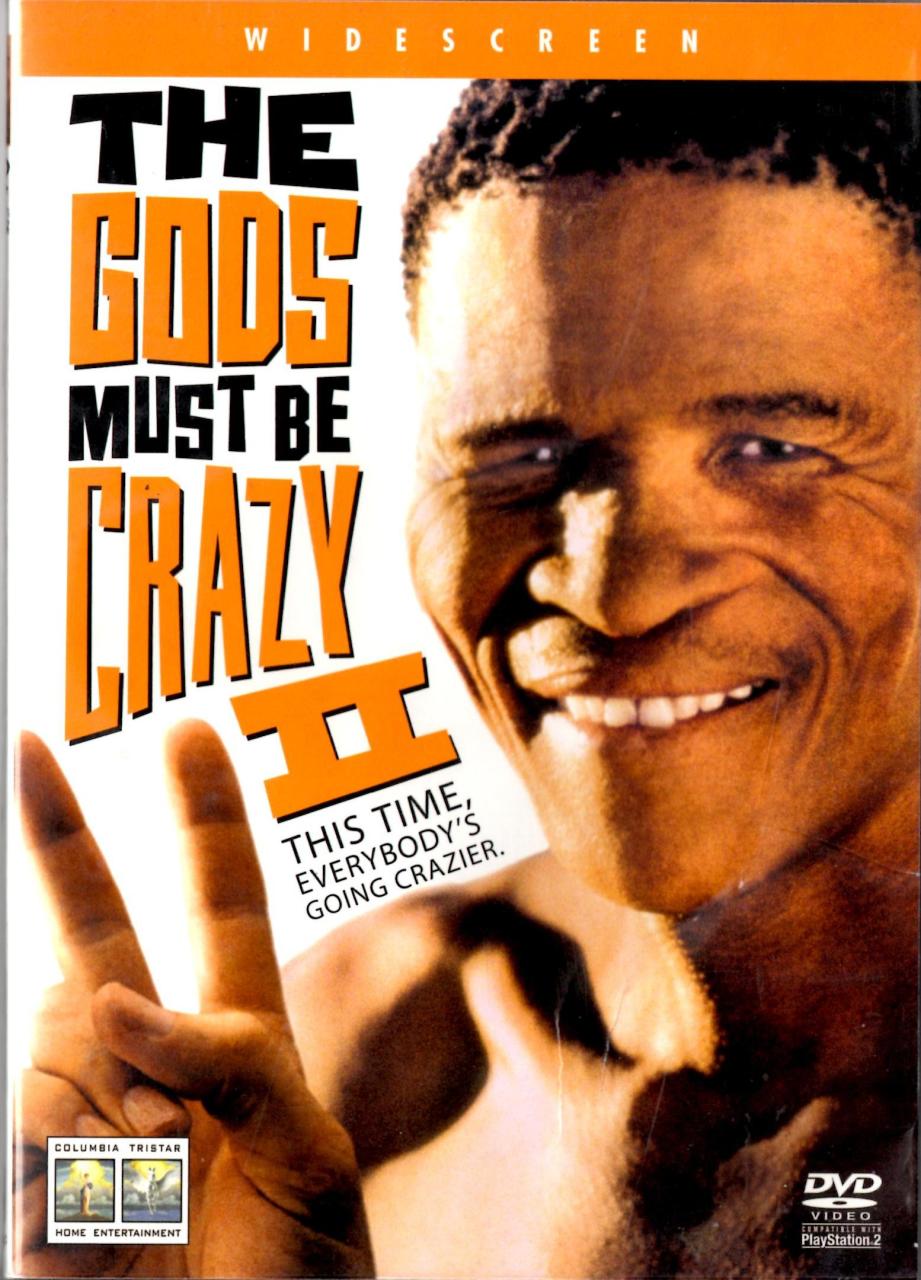 THE GODS MUST BE CRAZY II - TANRILAR ÇILDIRMIŞ OLMALI II - JAMIE UYS - DVD 2.EL
