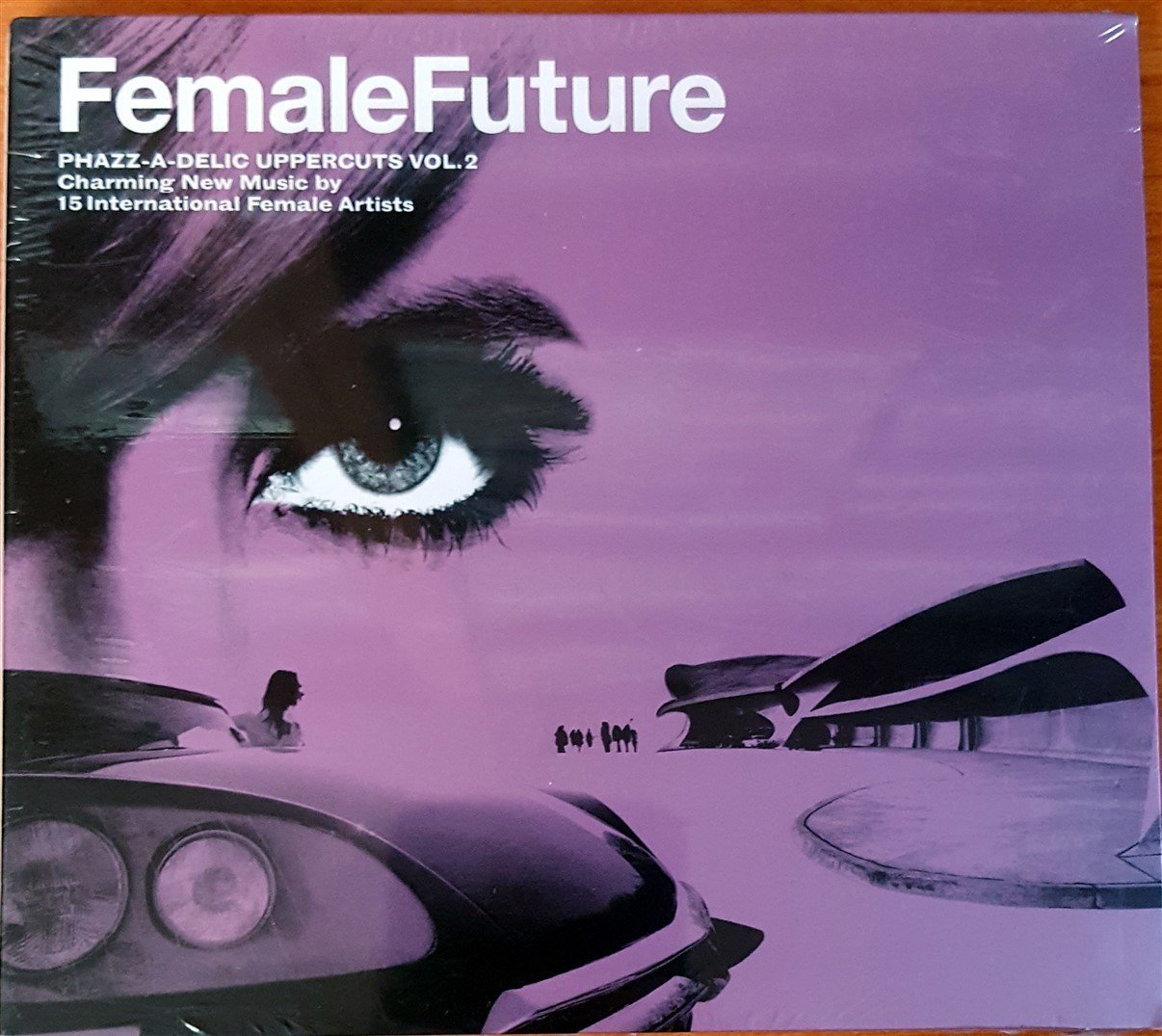 FEMALE FUTURE / PHAZZ-A-DELIC UPPERCUTS VOL.2 / CHARMING NEW MUSIC BY 15 INTERNATIONAL FEMALE ARTISTS (2005) CD SIFIR