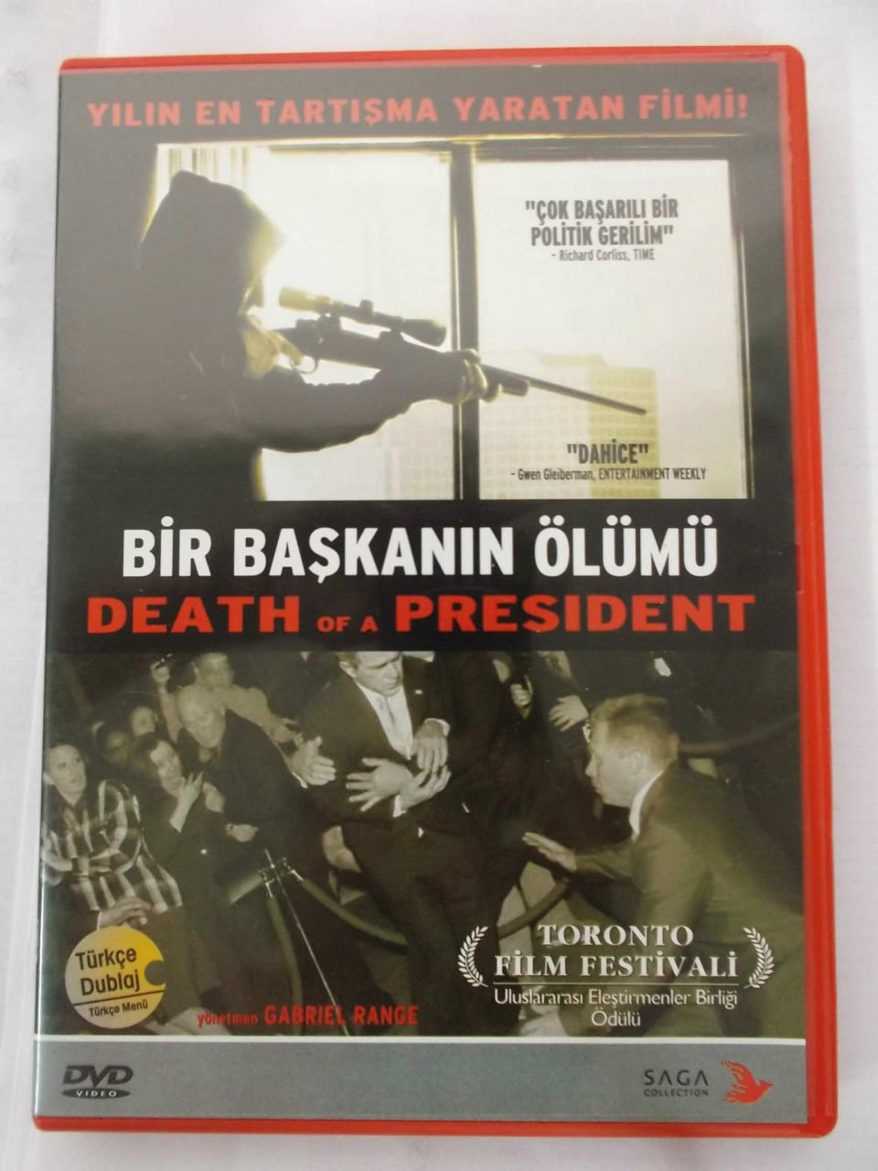 BİR BAŞKANIN ÖLÜMÜ - DEATH OF A PRESIDENT - GABRIEL RANGE - DVD 2.EL