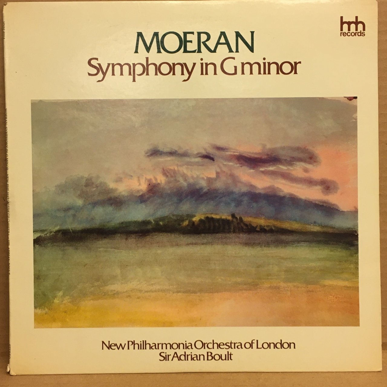 E.J. MOERAN (1894-1950) - SYMPHONY IN G MINOR 1975 2.EL PLAK