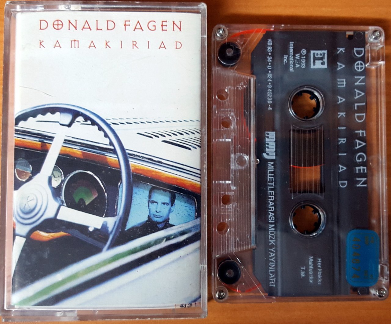 DONALD FAGEN - KAMAKIRIAD (1993) MMY CASSETTE MADE IN TURKEY ''USED''