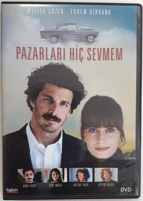 PAZARLARI HİÇ SEVMEM - MELİSA SÖZEN - EDHEM DİRVANA - EZGİ MOLA - REZZAN TANYELİ - DVD SIFIR