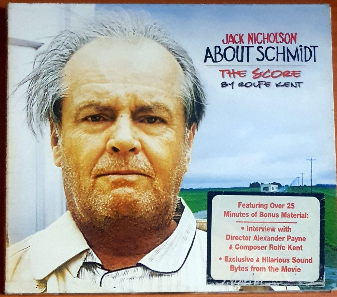 ABOUT SCHMIDT SOUNDTRACK / ROLFE KENT (2003) - CD 2.EL