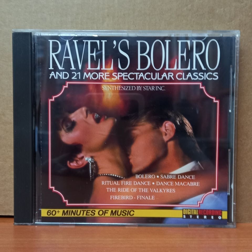 MAURICE RAVEL - BOLERO / SYNTHESIZED BY STAR INC. (1989) - CD 2.EL