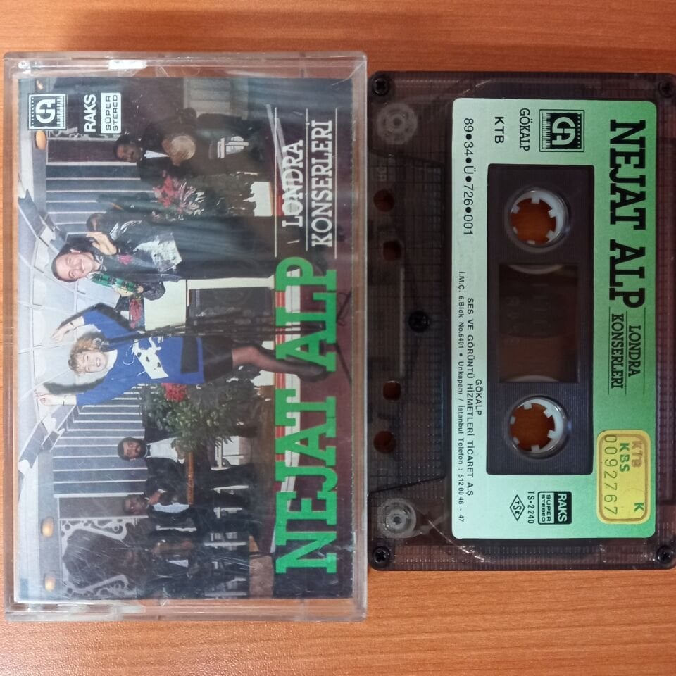 NEJAT ALP - LONDRA KONSERLERİ (1989) - KASET 2.EL
