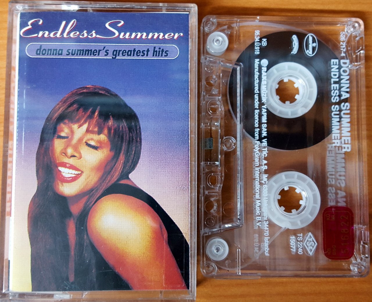 DONNA SUMMER - ENDLESS SUMMER (1995) RAKS CASSETTE MADE IN TURKEY ''USED''