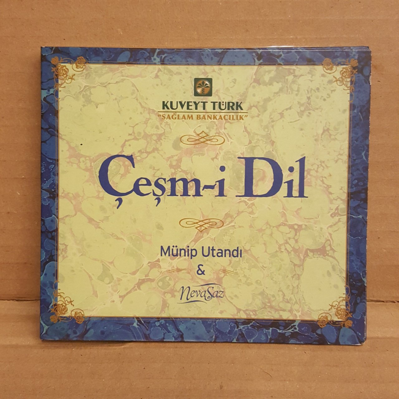 MÜNİP UTANDI - ÇEŞM-İ DİL - CD KUVEYT TÜRK  PROMO 2.EL