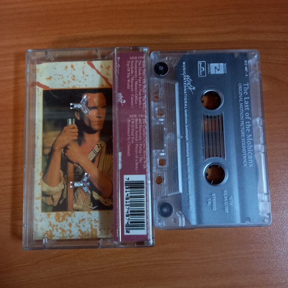THE LAST OF THE MOHICANS / SOUNDTRACK (1993) - KASET 2.EL
