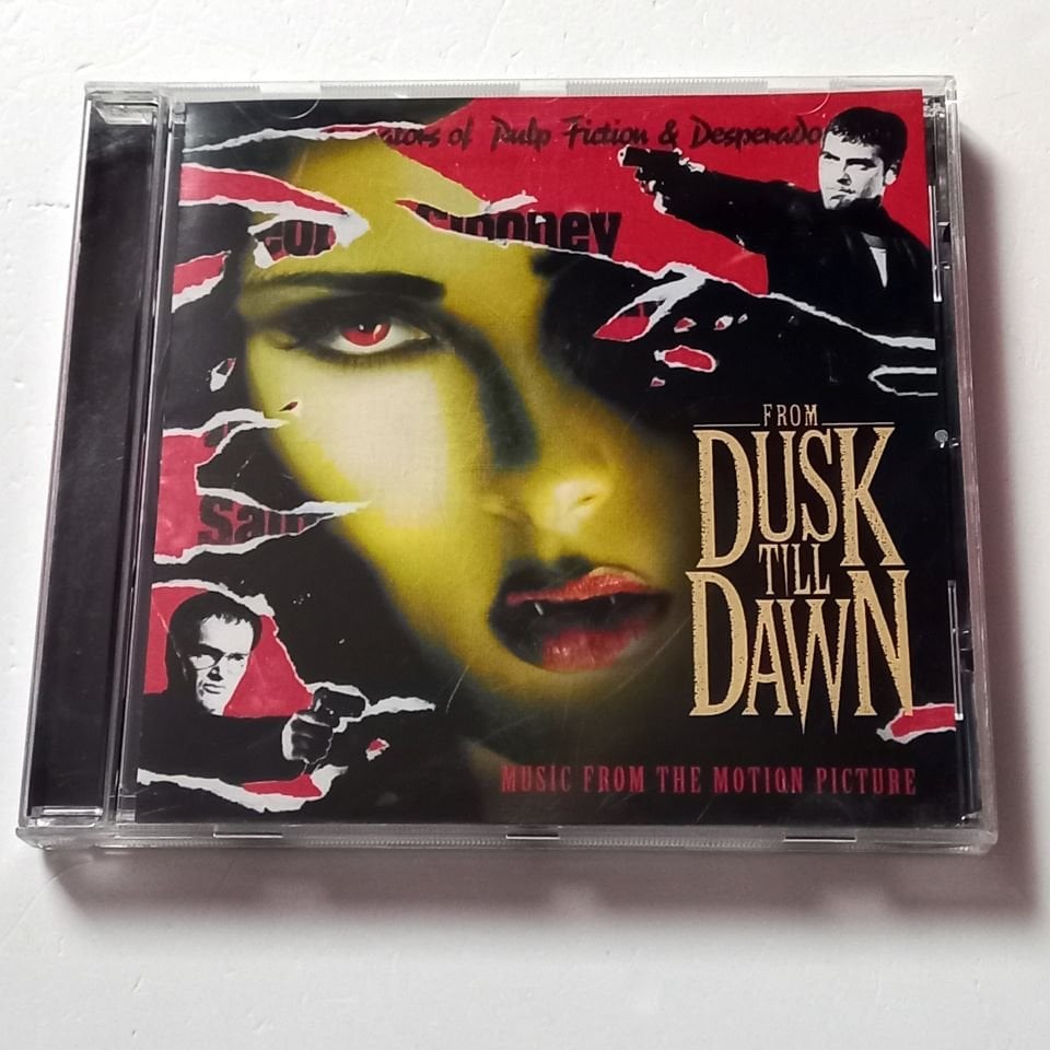 FROM DUSK TILL DAWN: MUSIC FROM THE MOTION PICTURE - VARIOUS ARTISTS - ZZ TOP, TITO & TARANTULA, THE MAVERICKS... (1996) - CD COMPILATION 2.EL