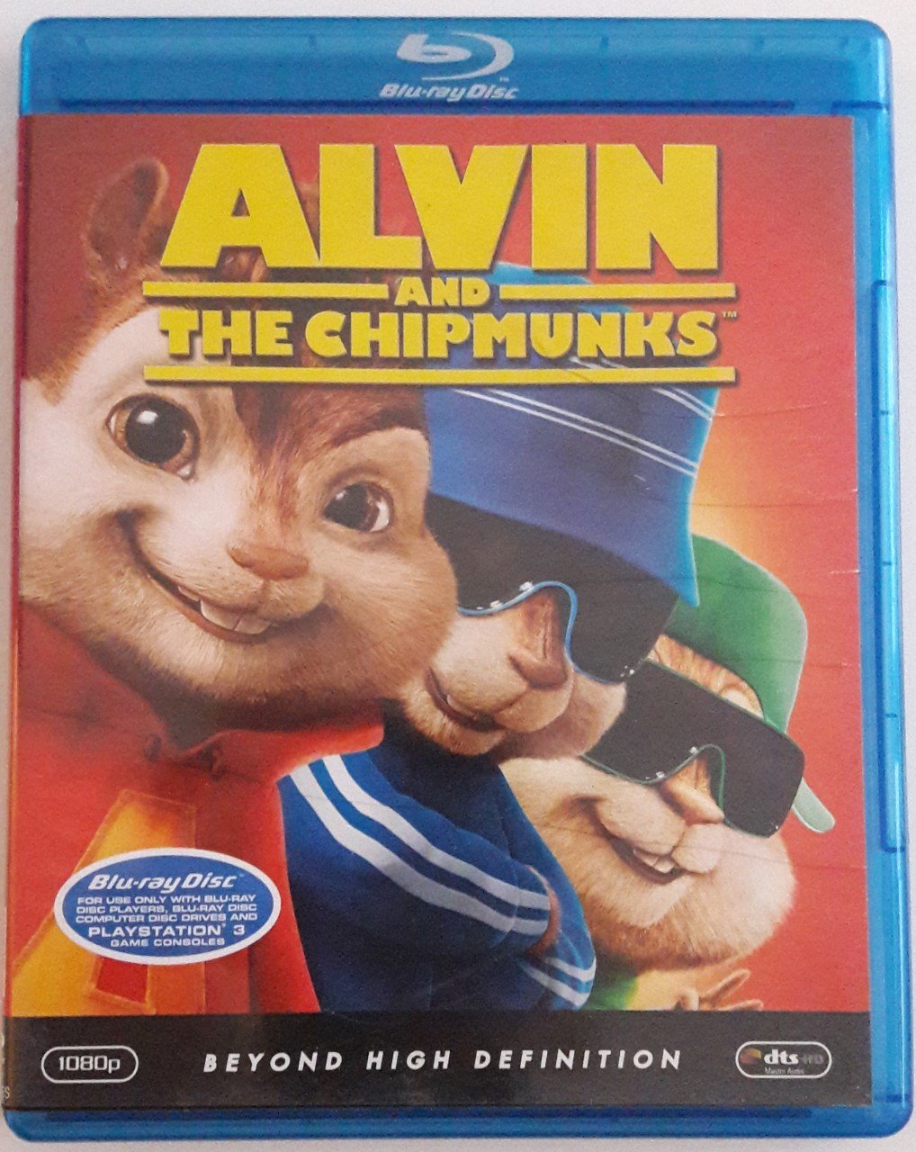 ALVIN AND THE CHIPMUNKS - ALVIN VE SİNCAPLAR - ANİMASYON - BLU-RAY 2.EL