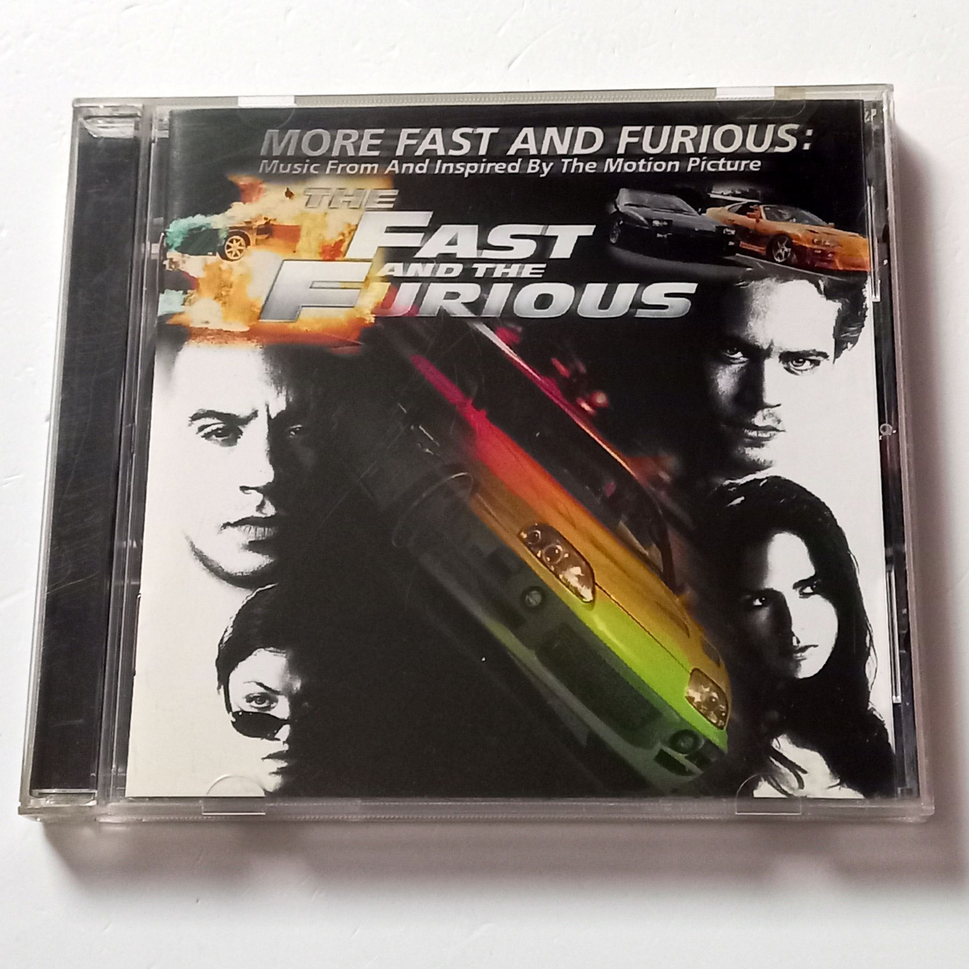 MORE FAST AND FURIOUS: MUSIC FROM AND INSPIRED BY THE MOTION PICTURE - THE FAST AND THE FURIOUS - VARIOUS ARTISTS (2001) - CD COMPILATION 2.EL