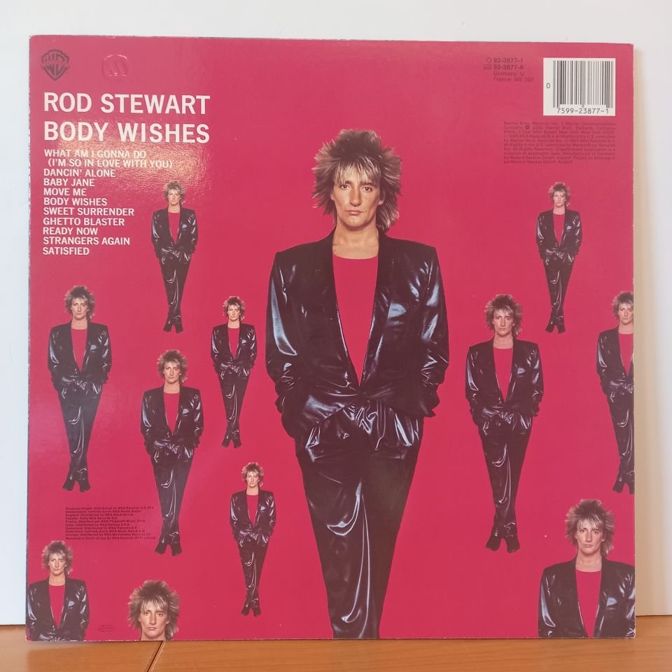 ROD STEWART – BODY WISHES (1983) - LP 2.EL PLAK