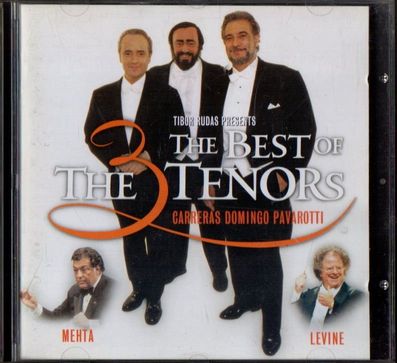 THREE TENORS  - BEST OF 3 TENORS / JOSE CARRERARS PLACIDO DOMINGO PAVAROTTI (2002) - CD 2.EL
