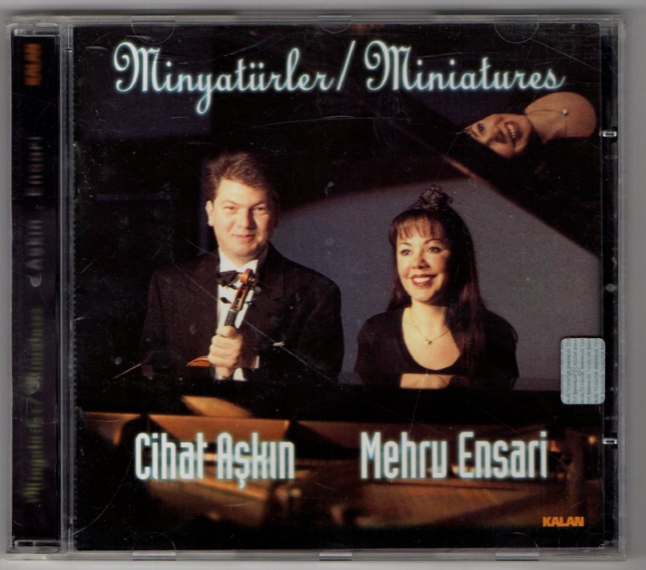 CİHAT AŞKIN / MEHRU ENSARİ - MİNYATÜRLER (1998) - CD KALAN MÜZİK 2.EL