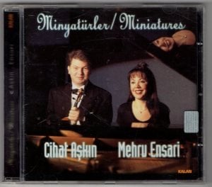 CİHAT AŞKIN / MEHRU ENSARİ - MİNYATÜRLER (1998) - CD KALAN MÜZİK 2.EL