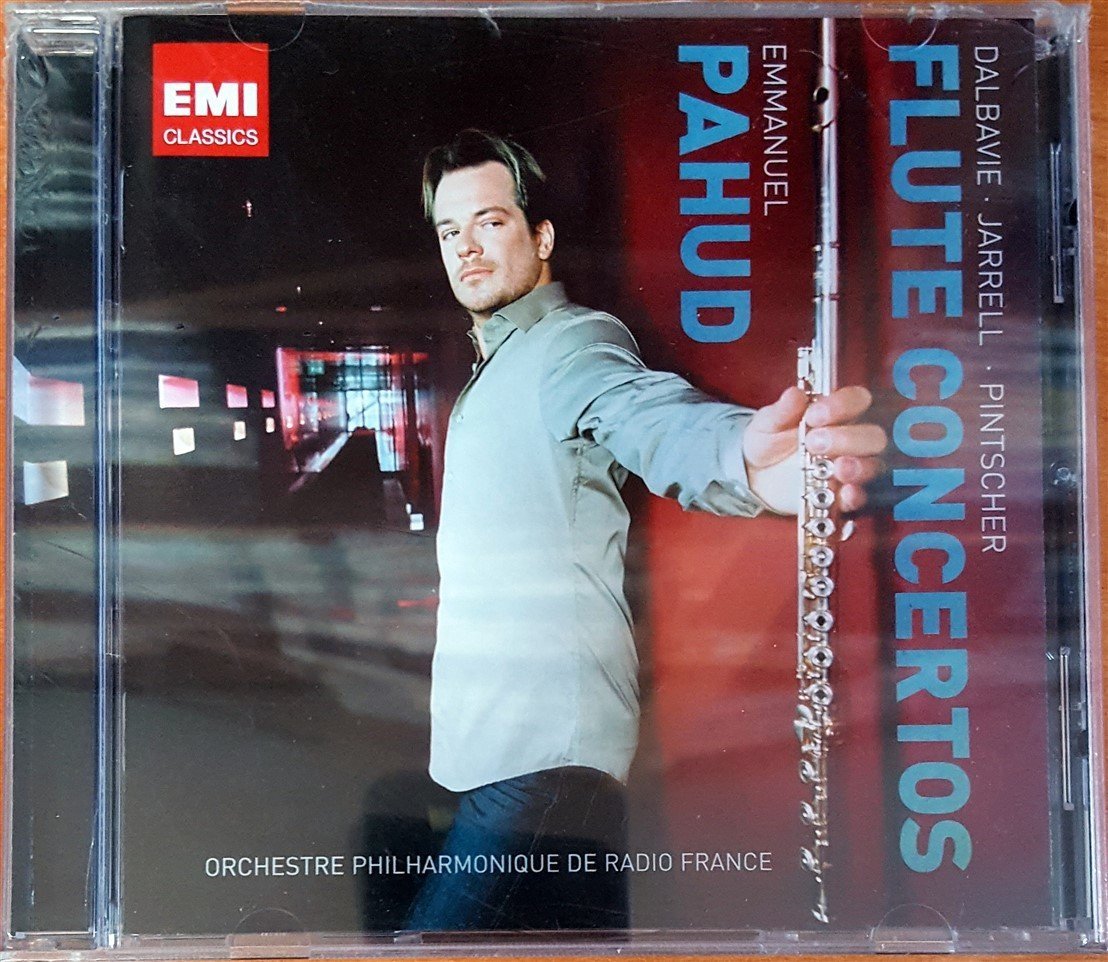 DALBAVIE / JARRELL / PINTSCHER: FLUTE CONCERTOS / EMMANUEL PAHUD (2008) EMI CLASSICS CD SIFIR