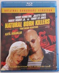 NATURAL BORN KILLERS - KATİL DOĞANLAR - WOODY HARRELSON - JULIETTE LEWIS - ROBERT DOWNEY JR. - TOMMY LEE JONES - OLIVER STONE - BLU-RAY 2.EL
