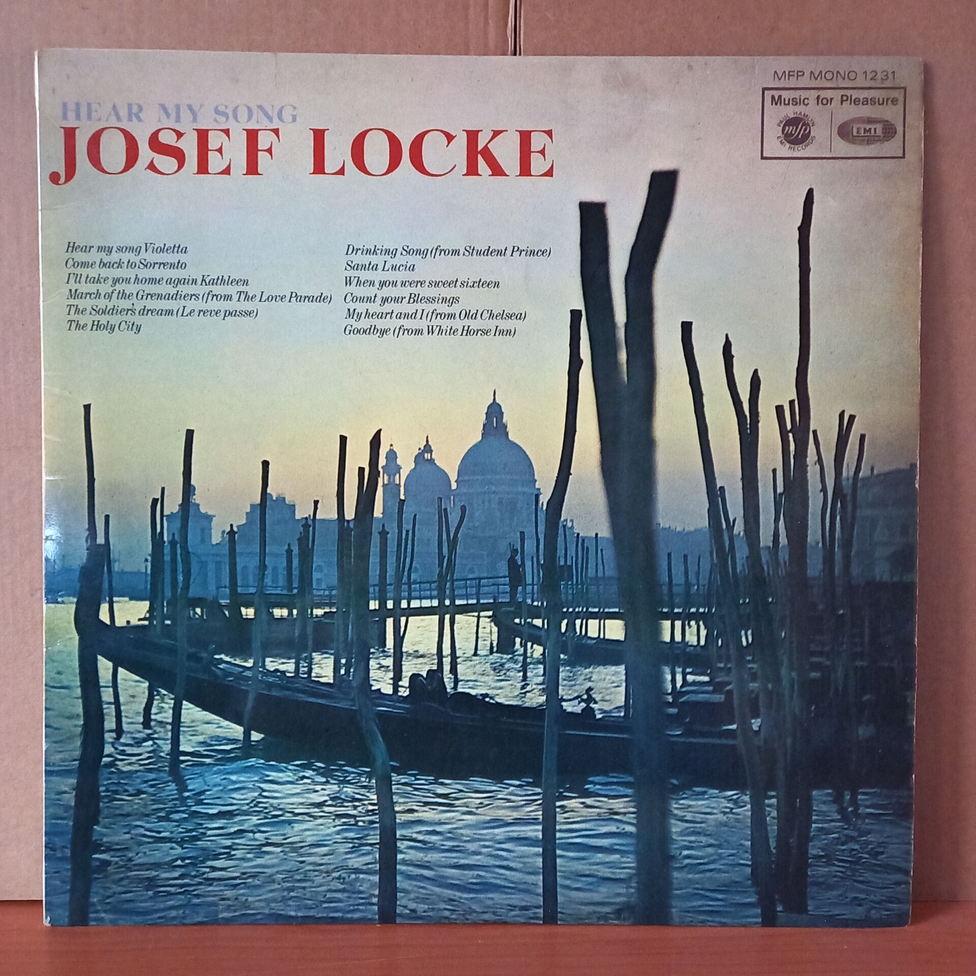 JOSEF LOCKE – HEAR MY SONG (1968) - LP 2.EL PLAK