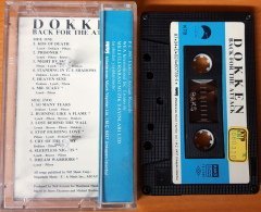 DOKKEN - BACK FOR THE ATTACK (1987) MMY CASSETTE MADE IN TURKEY ''USED''