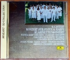 MOZART: KONZERT FÜR FLÖTE & HARFE / KLARINETTENKONZERT / PALMA, ALLEN, NEIDICH, ORPHEUS CHAMBER ORCHESTRA (1989) - CD DEUTSCHE GRAMMOPHON 2.EL