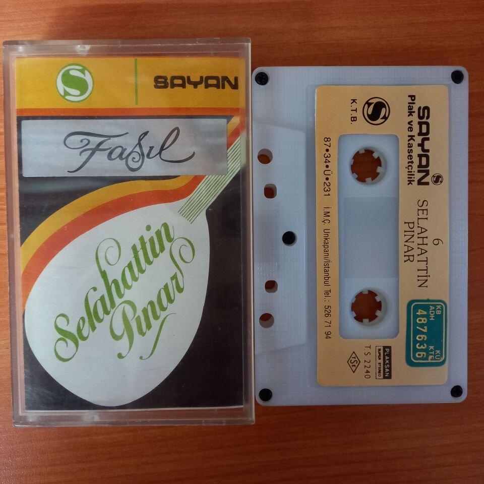 SELAHATTİN PINAR - FASIL (1987) - KASET 2.EL