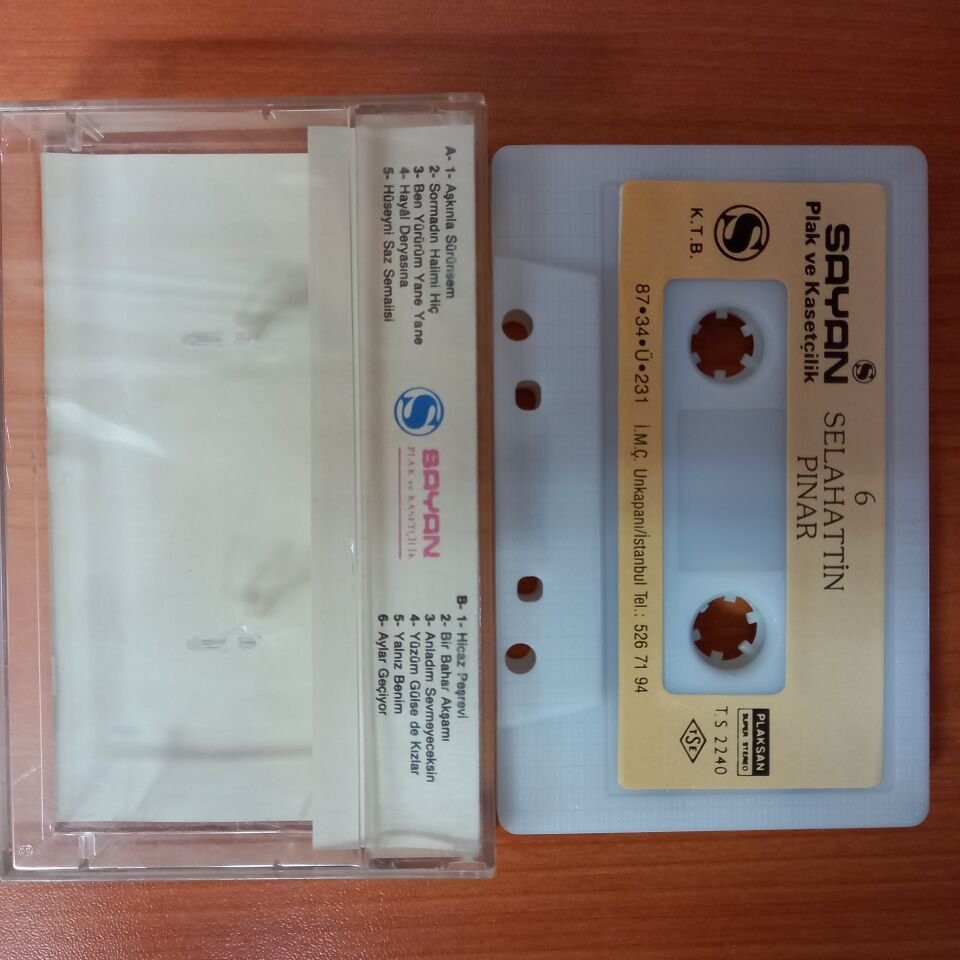 SELAHATTİN PINAR - FASIL (1987) - KASET 2.EL