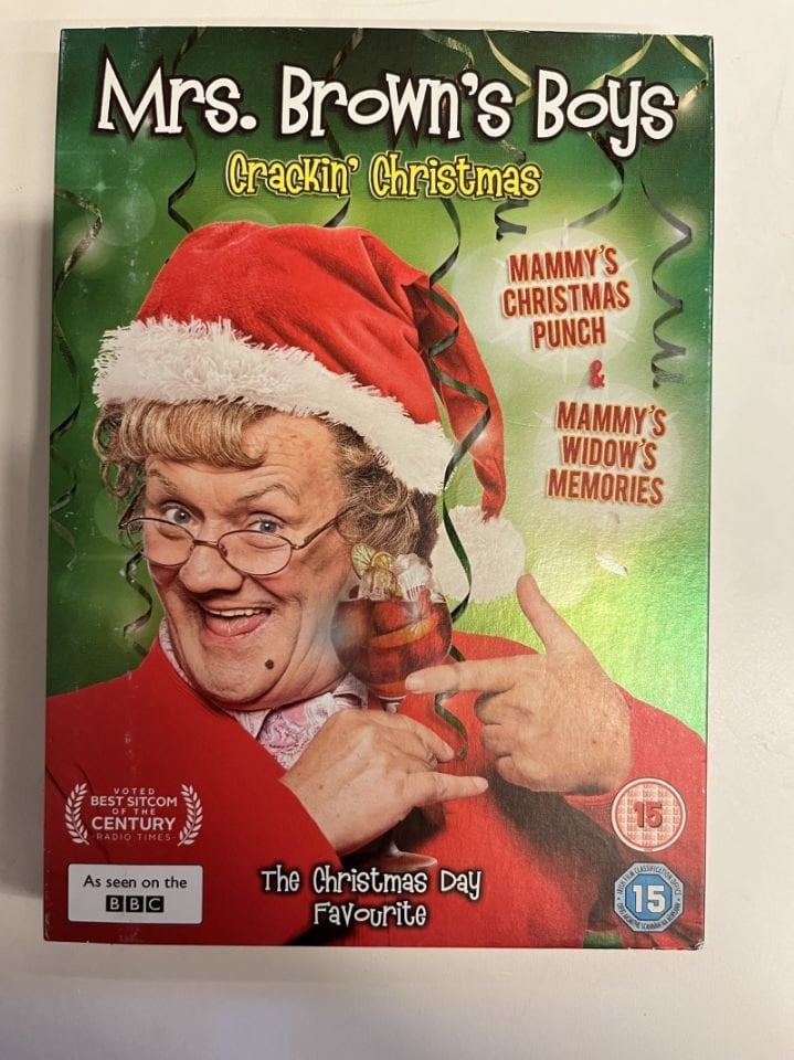 MRS BROWN’S BOYS: CRACKIN’ CHRISTMAS SPECIALS - BBC DVD 2.EL TÜRKÇE ALTYAZI YOKTUR