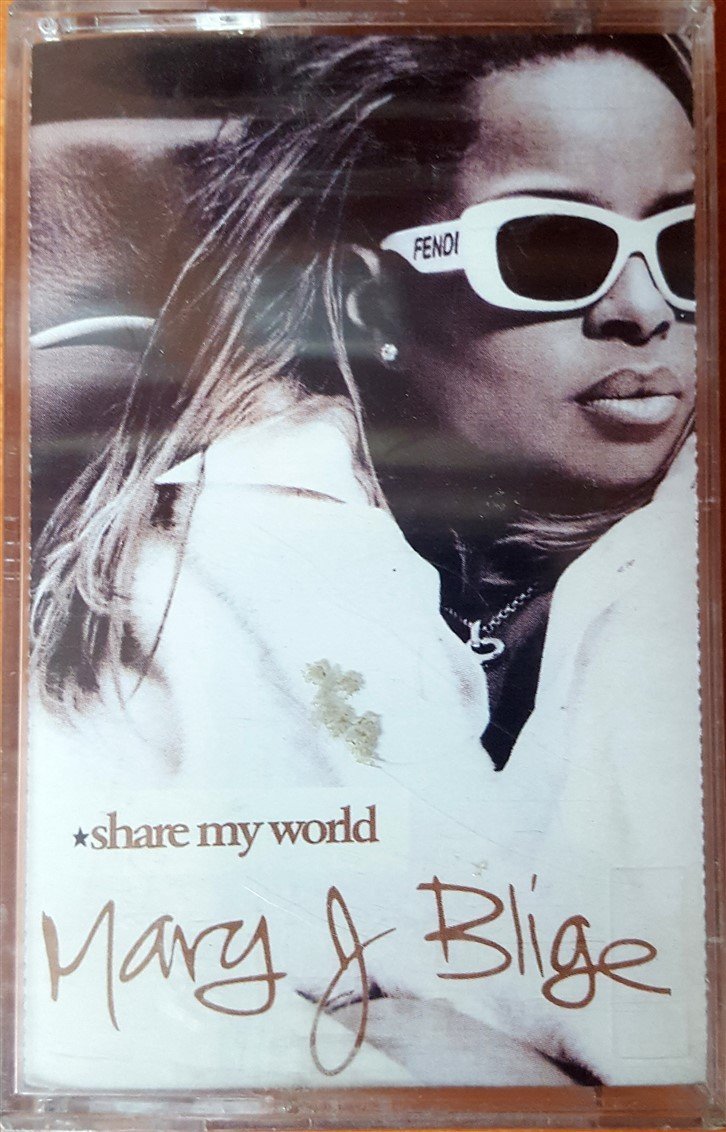 MARY J. BLIGE - SHARE MY WORLD (1997) BMG CASSETTE MADE IN TURKEY ''NEW''