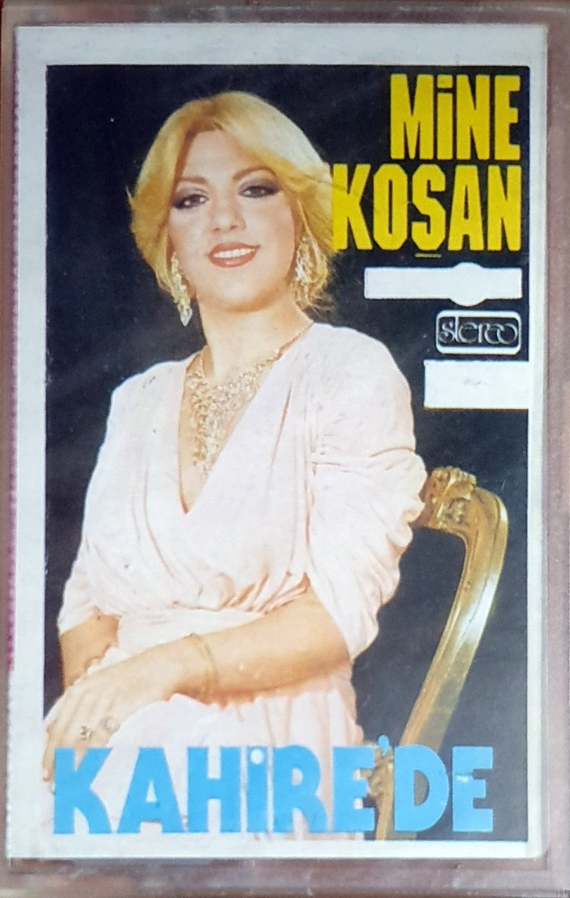 MİNE KOŞAN - KAHİRE'DE (1991) - KASET TÜRKÜOLA / ÖZER KARDEŞLER / MAVİ BANDROL SIFIR
